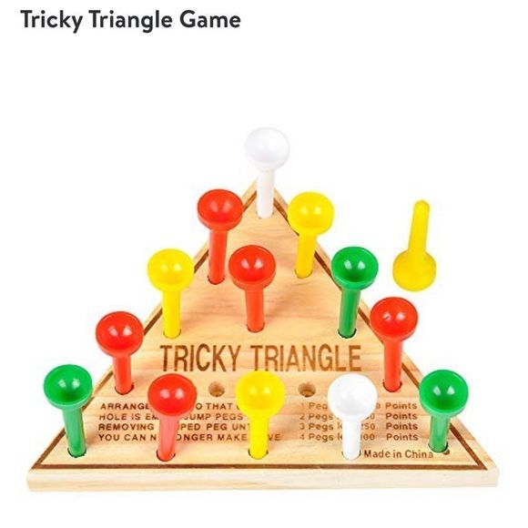 KID FUN The Tricky Triangle Game - Picture 2 of 4